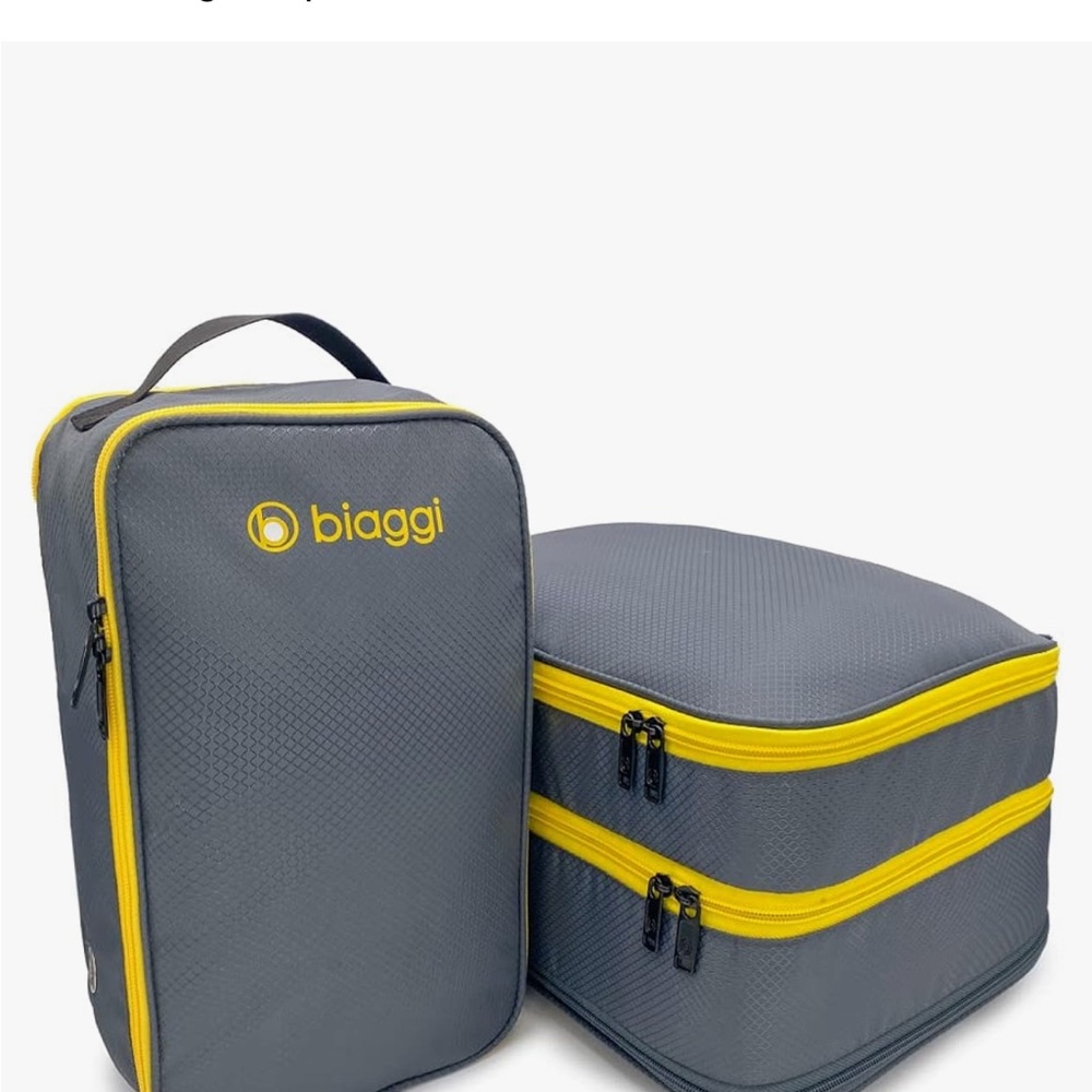 Biaggi ZipSak. Set of 3. 23” zip cubes. Compression